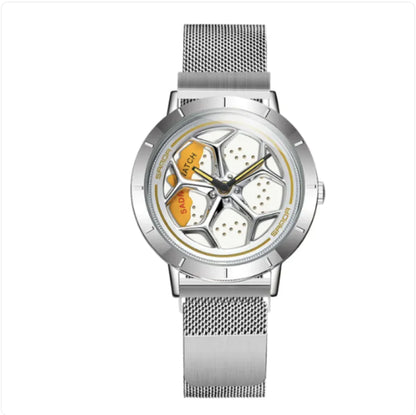 Sanda Spinning Wheel Quartz Watch